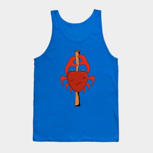 Cartoon Crab Tank Top